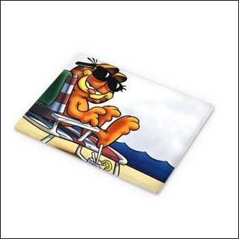Net-Steals New, Large, Bread(Cutting) Board from Europe - Garfield at the Beach