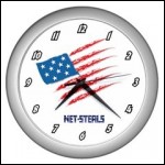 Net-Steals New, Wall Clock - The Patriot