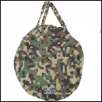 Net-Steals New, Giant Round Zipper Tote Bag - Army Camo