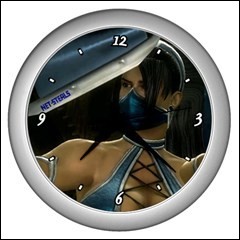 Net-Steals New, Wall Clock - Mortal Kombat Kitana