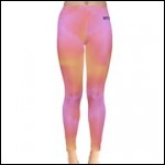 Net-Steals New, Winter Leggings - Pink and Gold