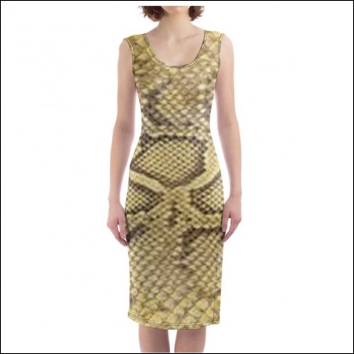 Net-Steals Europe New, Bodycon Dress - The Snake