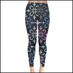 Net-Steals New Leggings - Abstract Glow