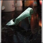 Money Origami High Heel Shoes, made with real $1 bill