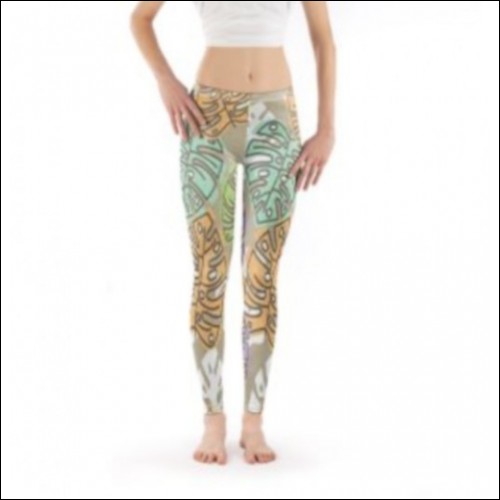 Net-Steals New Leggings from Europe - Fall Leaves