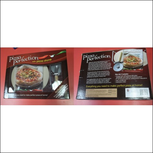 Pizza Perfections with Pizza Stone New