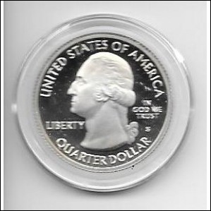 2011 S Parks Quarter Vicksburg National Gem UNC Deep Cameo 90% Silver US Coin