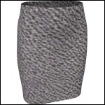 Net-Steals New Fitted Skirt from Canada - Gray Stone