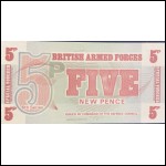 British Armed Forces 5 Pence 6th Series