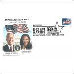 Biden and Harris Inauguraion Day 1st Day Stamp Cover. NEW