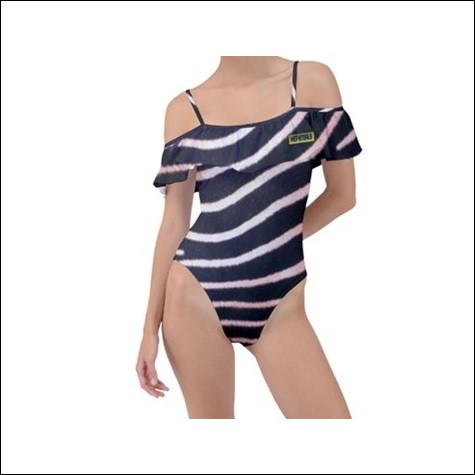 Net-Steals New, Frill Detail One Piece Swimsuit - The Zebra