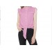 Net-Steals New, Women's Frill Detail Shirt - Pink