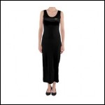 Net-Steals New, Fitted Maxi Dress - Black