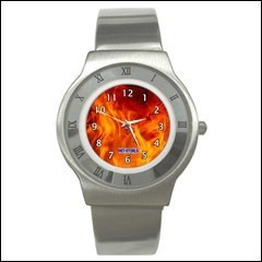 Net-Steals New, Stainless Steel Watch - The Flame