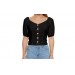 Net-Steals New for 2022, Button Up Blouse - The Black