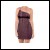 Net-Steals New for 2022, One Shoulder Ring Trim Bodycon Dress - Purple Glitter